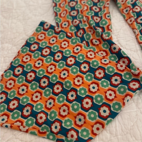 Earthbound Trading Company Boho Bellbottom Palazzo Pants S - Picture 2 of 8
